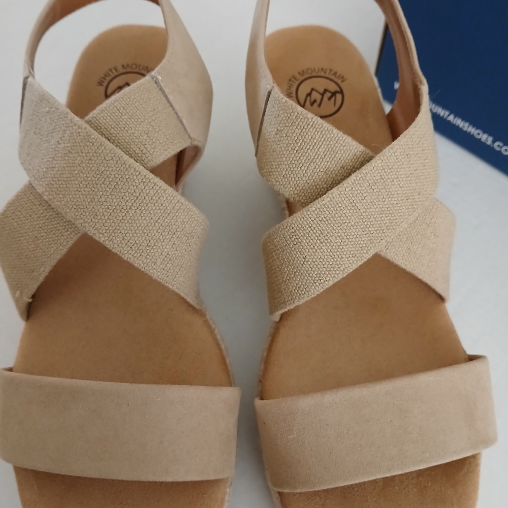 WHITE MOUNTAIN Women's Yanda Espadrille Platform Sandal Size 9.5 New $30 - Picture 10 of 13